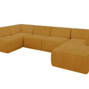 Narożnik bez funkcji spania MOVO 345x180x78 Żółty 983690 Narożnik bez funkcji spania MOVO 345x180x78 Żółty 983690
