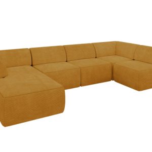Narożnik bez funkcji spania MOVO 345x180x78 Żółty 983689 Narożnik bez funkcji spania MOVO 345x180x78 Żółty 983689
