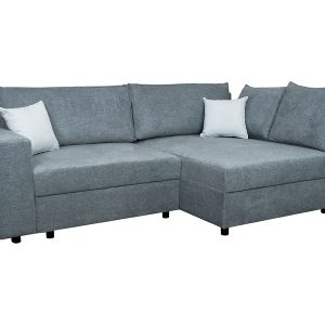 Narożnik Bremen rozkładany z pojemnikiem szaroniebieski 754402 Narożnik Bremen rozkładany z pojemnikiem szaroniebieski 754402