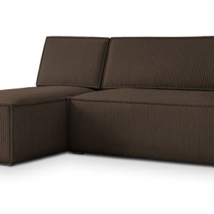 NAROŻNIK BRISO P z funkcją spania Brązowy 650070 NAROŻNIK BRISO P z funkcją spania Brązowy 650070
