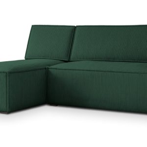 NAROŻNIK BRISO P z funkcją spania Zielony 650186