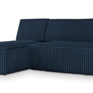 NAROŻNIK BRISO T z funkcją spania Niebieski 650120