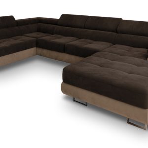 NAROŻNIK CASONE L-S z funkcją spania Brązowy 650506 NAROŻNIK CASONE L-S z funkcją spania Brązowy 650506