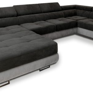 NAROŻNIK CASONE R-S z funkcją spania Czarny 650462 NAROŻNIK CASONE R-S z funkcją spania Czarny 650462