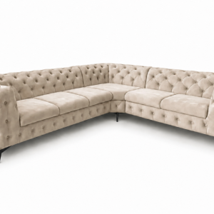 Narożnik Chesterfield Moet glamour pikowany 323×262 ekskluzywny beżowy 228725 Narożnik Chesterfield Moet glamour pikowany 323×262 ekskluzywny beżowy 228725