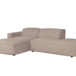 Narożnik Cursal Atelier, tkanina Poso, Ciemnobeżowy, Lewy 798694 Narożnik Cursal Atelier, tkanina Poso, Ciemnobeżowy, Lewy 798694