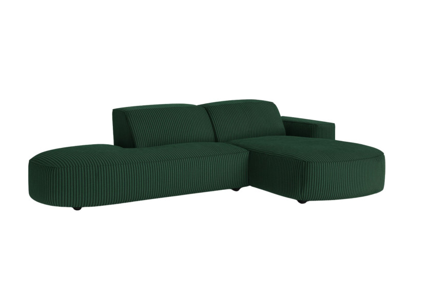 Narożnik Cursal Atelier, tkanina Poso, Zielony, Prawy 798680