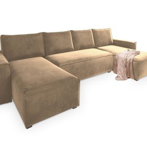 NAROŻNIK DENI z funkcją spania ecru 254384 NAROŻNIK DENI z funkcją spania ecru 254384