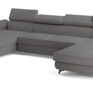Narożnik DETTI z funkcją spania Szary 804419 Narożnik DETTI z funkcją spania Szary 804419