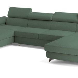 Narożnik DETTI z funkcją spania Zielony 804378 Narożnik DETTI z funkcją spania Zielony 804378