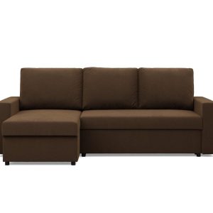 Narożnik do salonu, BLOM, Mikrofaza, 231x140x85 cm, brązowy | TYLETEGOTU 773599 Narożnik do salonu, BLOM, Mikrofaza, 231x140x85 cm, brązowy | TYLETEGOTU 773599