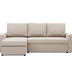 Narożnik do salonu, BLOM, velvet, 231x140x92 cm, beżowy | TYLETEGOTU 773625 Narożnik do salonu, BLOM, velvet, 231x140x92 cm, beżowy | TYLETEGOTU 773625