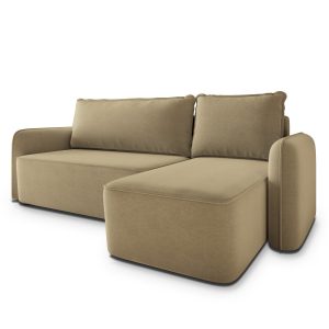 Narożnik DOLVER CL z funkcją spania Musztardowy 993984