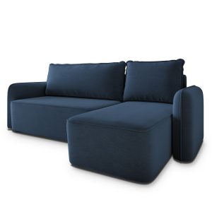 Narożnik DOLVER CL z funkcją spania Niebieski 994021