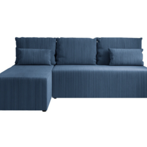 Narożnik DOMINO L FIT POSO rozkładany z funkcją spania Niebieski 858753 Narożnik DOMINO L FIT POSO rozkładany z funkcją spania Niebieski 858753