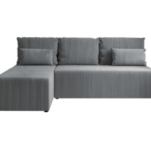 Narożnik DOMINO L FIT POSO rozkładany z funkcją spania Szary 858746 Narożnik DOMINO L FIT POSO rozkładany z funkcją spania Szary 858746