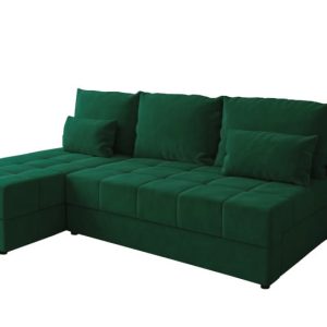 Narożnik DOMINO L FIT rozkładany z funkcją spania Butelkowa Zieleń 841494 Narożnik DOMINO L FIT rozkładany z funkcją spania Butelkowa Zieleń 841494