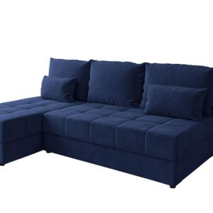Narożnik DOMINO L FIT rozkładany z funkcją spania Granatowy 841510 Narożnik DOMINO L FIT rozkładany z funkcją spania Granatowy 841510
