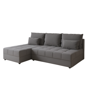 Narożnik DOMINO L FIT rozkładany z funkcją spania Szary 841489 Narożnik DOMINO L FIT rozkładany z funkcją spania Szary 841489