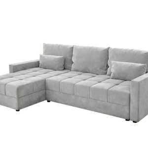 Narożnik DOMINO L rozkładany z funkcją spania Jasny Szary 962391 Narożnik DOMINO L rozkładany z funkcją spania Jasny Szary 962391