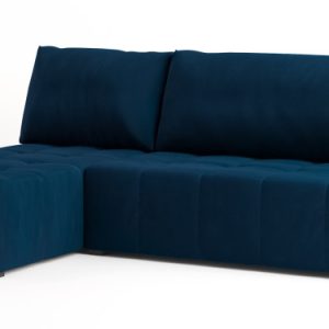 NAROŻNIK DOMIRA z funkcją spania Niebieski 649364