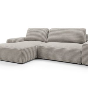 NAROŻNIK Domle lewy FUNKCJA SPANIA brązowy Ambience sztruks 677419 NAROŻNIK Domle lewy FUNKCJA SPANIA brązowy Ambience sztruks 677419