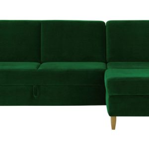 Narożnik Elegance z funkcją spania i pojemnikiem-Velluto 10 434839 Narożnik Elegance z funkcją spania i pojemnikiem-Velluto 10 434839