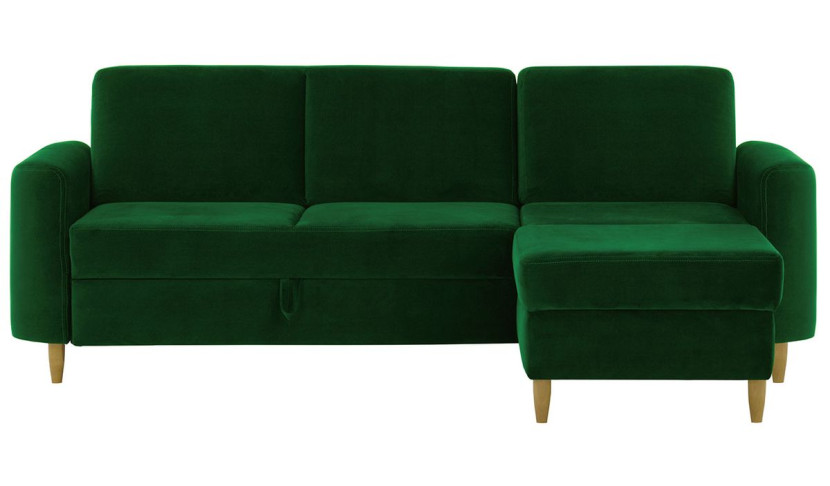 Narożnik Elegance z funkcją spania i pojemnikiem-Velluto 10 434839