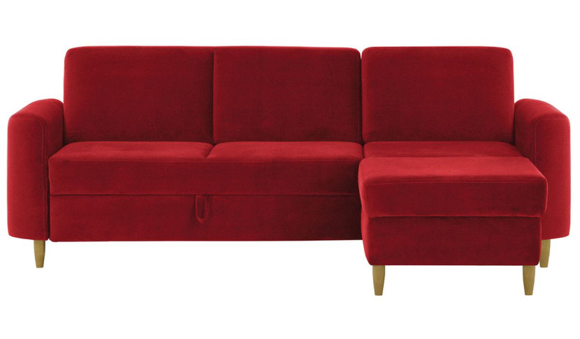 Narożnik Elegance z funkcją spania i pojemnikiem -Velluto 7 434710