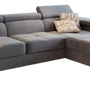 NAROŻNIK ELMA R-S z funkcją spania Szary 233698 NAROŻNIK ELMA R-S z funkcją spania Szary 233698