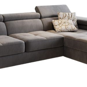 NAROŻNIK ELMA R-S z funkcją spania Szary 233694 NAROŻNIK ELMA R-S z funkcją spania Szary 233694