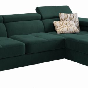 NAROŻNIK ELMA R-S z funkcją spania Zielony 233695 NAROŻNIK ELMA R-S z funkcją spania Zielony 233695