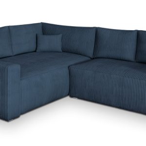 Narożnik ERONIS L-S z funkcją spania Niebieski 720494