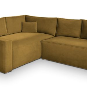 Narożnik ERONIS L-S z funkcją spania Żółty 720445