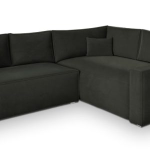 Narożnik ERONIS R-S z funkcją spania Czarny 720463