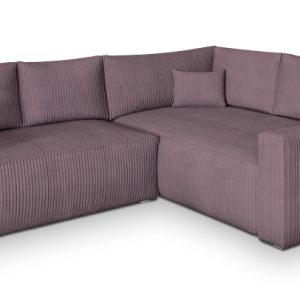 Narożnik ERONIS R-S z funkcją spania Fioletowy 720415