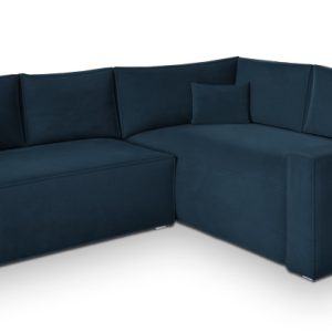 Narożnik ERONIS R-S z funkcją spania Niebieski 720439