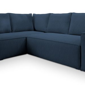 NAROŻNIK ESTANO L-S z funkcją spania Niebieski 682786