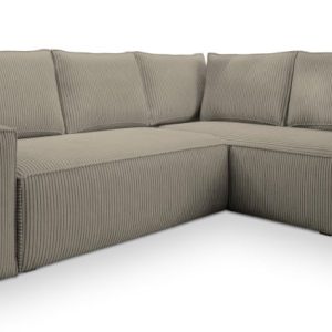NAROŻNIK ESTANO R-S z funkcją spania Beżowy 682789