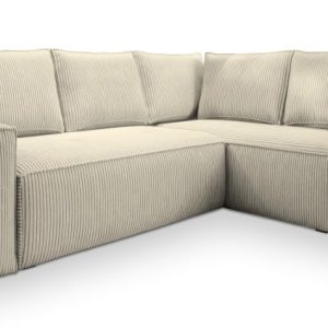 NAROŻNIK ESTANO R-S z funkcją spania ecru 682773