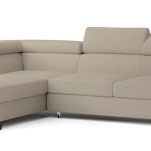 Narożnik FAVIEN L-S z funkcją spania Beżowy 726005 Narożnik FAVIEN L-S z funkcją spania Beżowy 726005