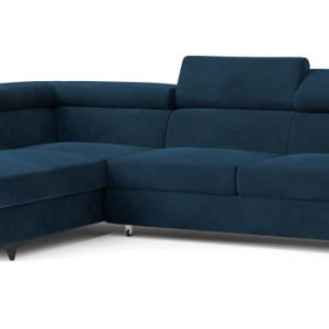 Narożnik FAVIEN L-S z funkcją spania Niebieski 726041 Narożnik FAVIEN L-S z funkcją spania Niebieski 726041