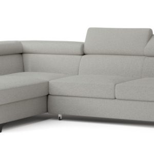 Narożnik FAVIEN L-S z funkcją spania Szary 726014 Narożnik FAVIEN L-S z funkcją spania Szary 726014