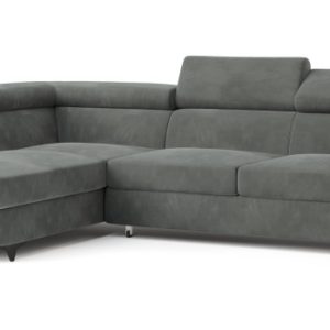 Narożnik FAVIEN L-S z funkcją spania Szary 726023 Narożnik FAVIEN L-S z funkcją spania Szary 726023
