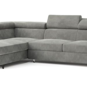 Narożnik FAVIEN L-S z funkcją spania Szary 726029 Narożnik FAVIEN L-S z funkcją spania Szary 726029