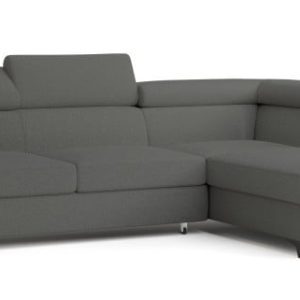 Narożnik FAVIEN R-S z funkcją spania Szary 725987 Narożnik FAVIEN R-S z funkcją spania Szary 725987