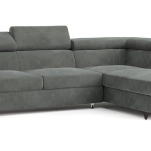 Narożnik FAVIEN R-S z funkcją spania Szary 726045 Narożnik FAVIEN R-S z funkcją spania Szary 726045
