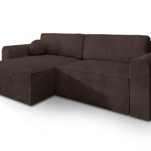NAROŻNIK FIANO P z funkcją spania Brązowy 649446