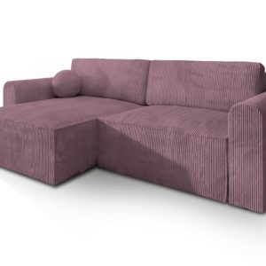 NAROŻNIK FIANO P z funkcją spania Fioletowy 649406