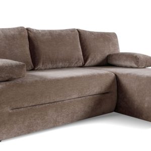 Narożnik FIERO prawostronny z funkcją spania, obity tkaniną LUMO 45 1080190